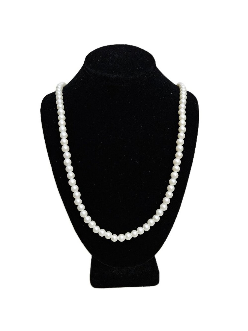 26-Inch Faux Pearl Necklace – Classic Elegant Style
